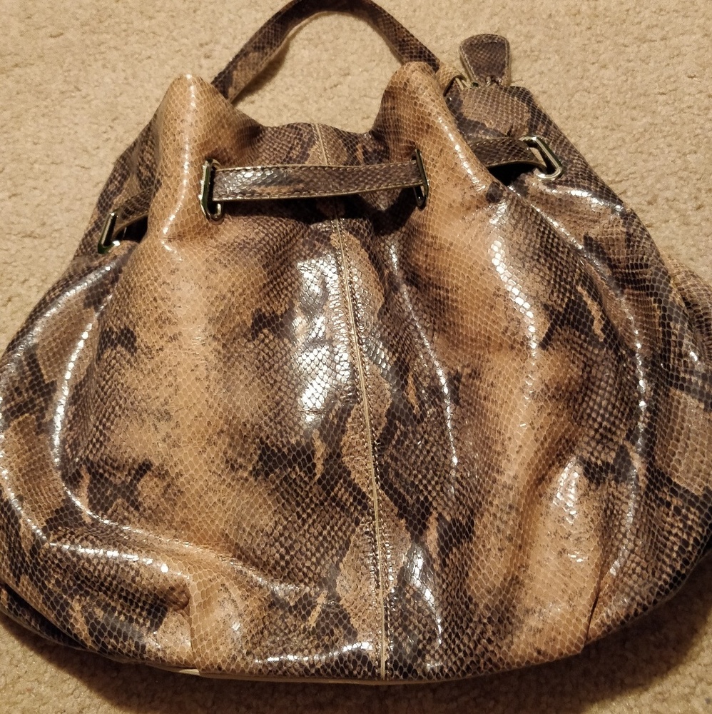 * Cole Haan Ellie Python Cornelia Drawstring - image 7